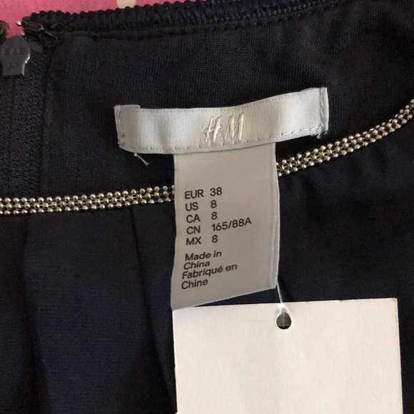 Woman’s H&M Navy Blue Dress, US size 8 - Picture 6 of 7
